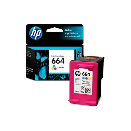 Tinta HP 664 Color - F6V28AL | DeskJet 2675/3775 | 100 páginas - Panamá