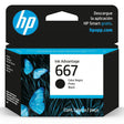 Tinta HP 667 Negra - 3YM79AL | Deskjet Ink Advantage 2375/2775/6475/2875 | 120 páginas - Panamá