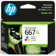 Tinta HP 667XL / 667 XL Color - 3YM80AL | Deskjet Ink Advantage 2375/2775/6475/2875 | 330 páginas - Panamá