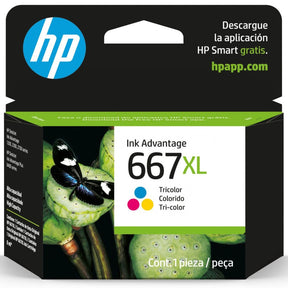 Tinta HP 667XL / 667 XL Color - 3YM80AL | Deskjet Ink Advantage 2375/2775/6475/2875 | 330 páginas - Panamá