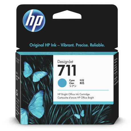 Tinta HP 711 - CZ130A - Cyan - HP DesignJet T120 - T130 - T520 - T530 (Liquidación) - Panamá