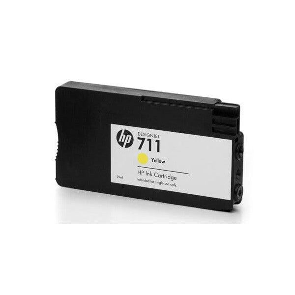 Tinta HP 711 - CZ132A - Yellow - HP DesignJet T120 - T130 - T520 - T530 | 29 ml - Panamá