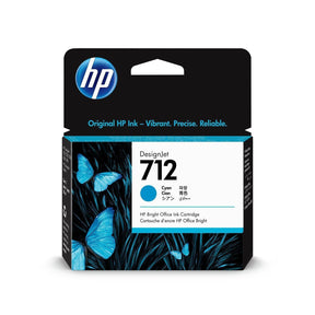 Tinta HP 712 Cyan - 3ED67A para ploter | DesignJet T210/T230/T250/T630/T650 | 29 ml - Panamá