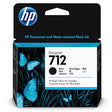 Tinta HP 712 Negro - 3ED71A Alto Rendimiento | DesignJet T210/T230/T250/T630/T650 | 80 ml - Panamá