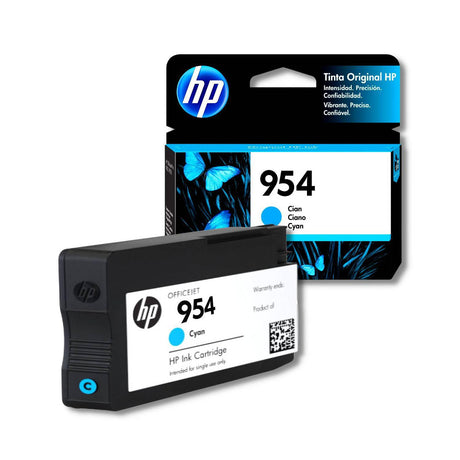 Tinta HP 954A Cyan | 700 paginas | L0S50AL | OfficeJet Pro 7740/8210/8710/8720/8740 - Panamá