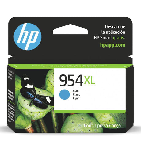 Tinta HP 954XL Cyan - L0S62AL | OfficeJet Pro 7740/8210/8710/8720/8740 | 1,600 páginas - Panamá