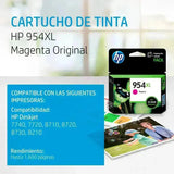 Tinta HP 954XL Magenta - L0S65AL | OfficeJet Pro 7740/8210/8710/8720/8740 | 1,600 páginas - Panamá