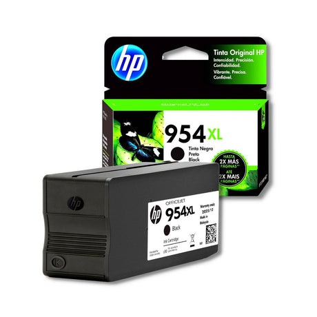Tinta HP 954XL Negra L0S71AL | OfficeJet Pro 7740/8210/8710/8720/8740 | 2,000 páginas - Panamá
