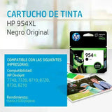 Tinta HP 954XL Negra L0S71AL | OfficeJet Pro 7740/8210/8710/8720/8740 | 2,000 páginas - Panamá