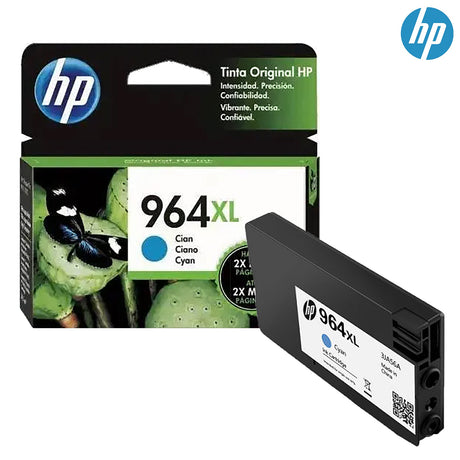 Tinta HP 964XL Cyan - 3JA54AL | OfficeJet Pro 9010/9020 - Panamá