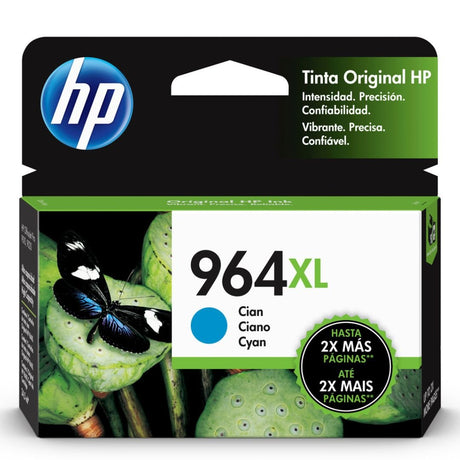 Tinta HP 964XL Cyan - 3JA54AL | OfficeJet Pro 9010/9020 - Panamá