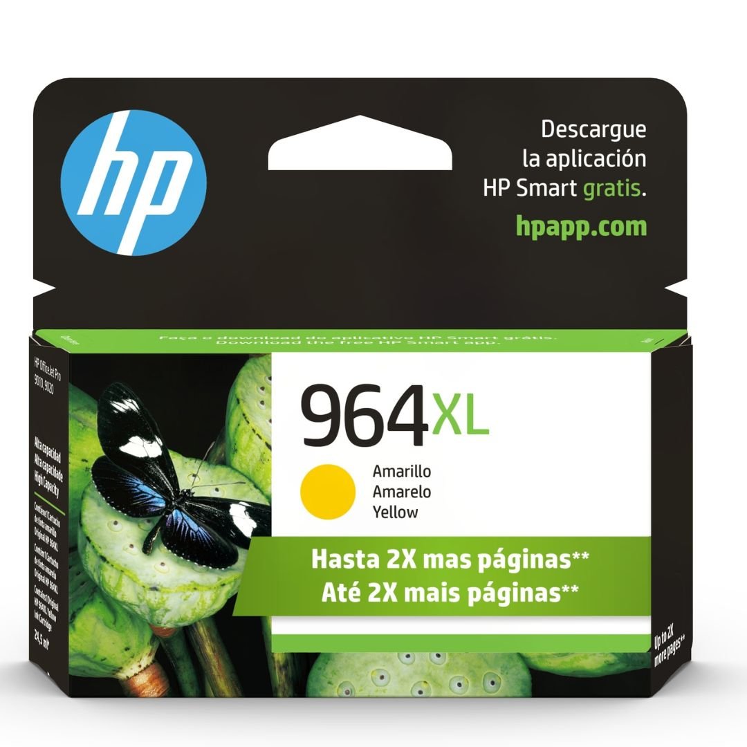 Tinta HP 964XL Yellow - 3JA56AL | OfficeJet Pro 9010/9020 - Panamá