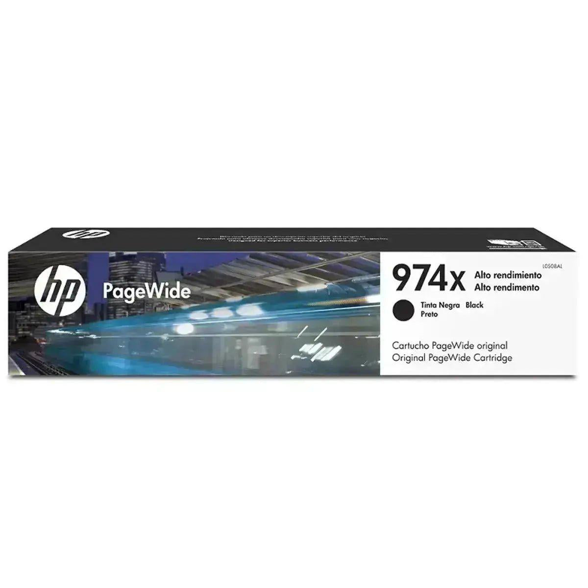 Tinta Hp 974X Negro L0S08Al | PageWide Pro 477dw/ 577dw/ 452dw 552dw - Panamá