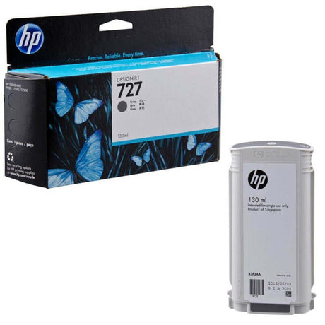 Tinta HP Designjet 727 Gris de 130 ml | Para HP DesignJet T930 / T2530 / T1530 - Panamá