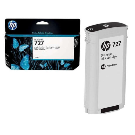 Tinta HP Designjet 727 Negro fotográfico de 130 ml | B3P23A | Para HP DesignJet T930 / T2530 / T1530 - Panamá