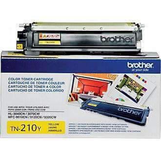 Toner Brother TN-210Y | TN210Y | Para HL-3040CN / HL-3045CN / HL-3070CW / HL-3075CW / MFC-9010CN / MFC-9120CN / MFC-9125CN / MFC-9320CW / MFC-9325CW - Panamá