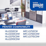 Toner Brother TN-227C | TN227C Cyan | Para HL-L3210CW / HL-L3230CDW / HL-L3270CDW / HL-L3290CDW / MFC-L3710CW / MFC-L3750CDW / MFC-L3770CDW | 2,300 paginas - Panamá