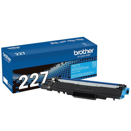 Toner Brother TN-227C | TN227C Cyan | Para HL-L3210CW / HL-L3230CDW / HL-L3270CDW / HL-L3290CDW / MFC-L3710CW / MFC-L3750CDW / MFC-L3770CDW | 2,300 paginas - Panamá