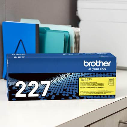 Toner Brother TN-227Y | TN227Y Amarillo | | Para HL-L3210CW / HL-L3230CDW / HL-L3270CDW / HL-L3290CDW / MFC-L3710CW / MFC-L3750CDW / MFC-L3770CDW | 2,300 paginas - Panamá