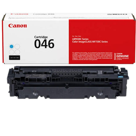 Toner Canon 046 Cyan | Para imageCLASS LBP654 / MF731 / MF735 | i-SENSYS LBP653 / LBP654 / MF732 / MF734 / MF735 | 2,300 páginas - Panamá
