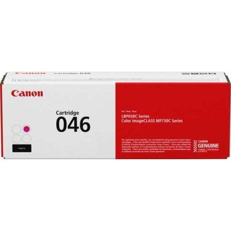 Toner Canon 046 Magenta | Para imageCLASS LBP654 / MF731 / MF735 | i-SENSYS LBP653 / LBP654 / MF732 / MF734 / MF735 | 2,300 páginas - Panamá