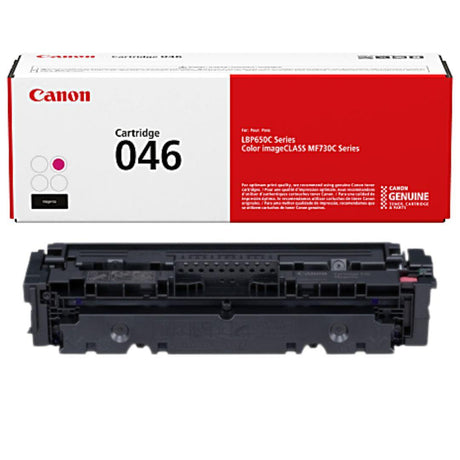 Toner Canon 046 Magenta | Para imageCLASS LBP654 / MF731 / MF735 | i-SENSYS LBP653 / LBP654 / MF732 / MF734 / MF735 | 2,300 páginas - Panamá