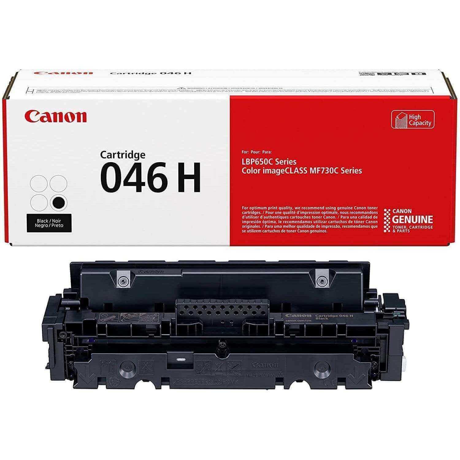 Toner Canon 046H Negro | Para imageCLASS MF730C / LBP650C | 6,300 páginas - Panamá