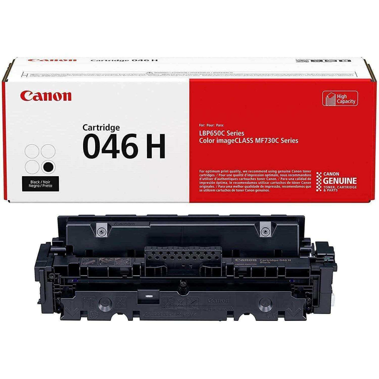 Toner Canon 046H Negro | Para imageCLASS MF730C / LBP650C | 6,300 páginas - Panamá