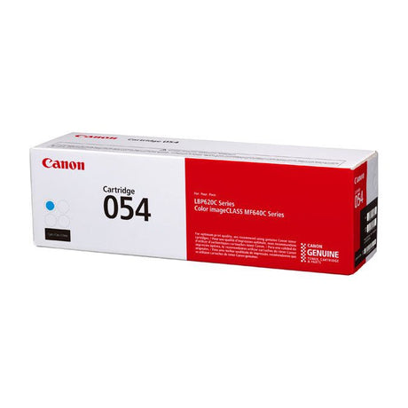 Toner Canon 054 Cyan | Para ImageCLASS LBP622CDW | MF644CDW | 1,200 páginas - Panamá