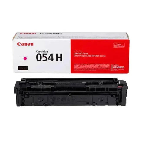 Toner Canon 054H Magenta | Para ImageCLASS MF645Cx / MF644Cdw / MF643Cdw / MF642Cdw / MF641Cw / MF640C / LBP623Cdw / LBP622Cdw / LBP621Cw / LBP620 | 2,300 páginas - Panamá