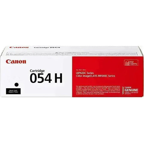 Toner Canon 054H NegroMF645Cx / MF644Cdw / MF643Cdw / MF642Cdw / MF641Cw / MF640C / LBP623Cdw / LBP622Cdw / LBP621Cw / LBP620 | 3,100 páginas - Panamá
