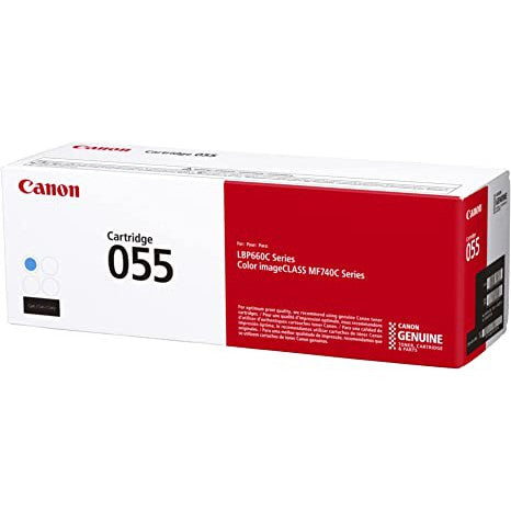 Toner Canon 055 Cyan | Para ImageClass MF743Cdw / MF741Cdw / MF745Cdw / MF746Cdw / LBP664Cdw - Panamá