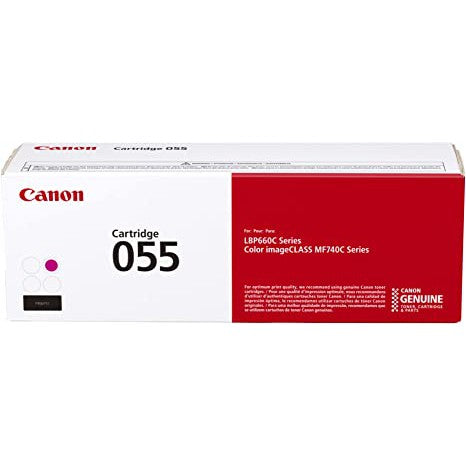 Toner Canon 055 Magenta | Para ImageClass MF743Cdw / MF741Cdw / MF745Cdw / MF746Cdw / LBP664Cdw - Panamá