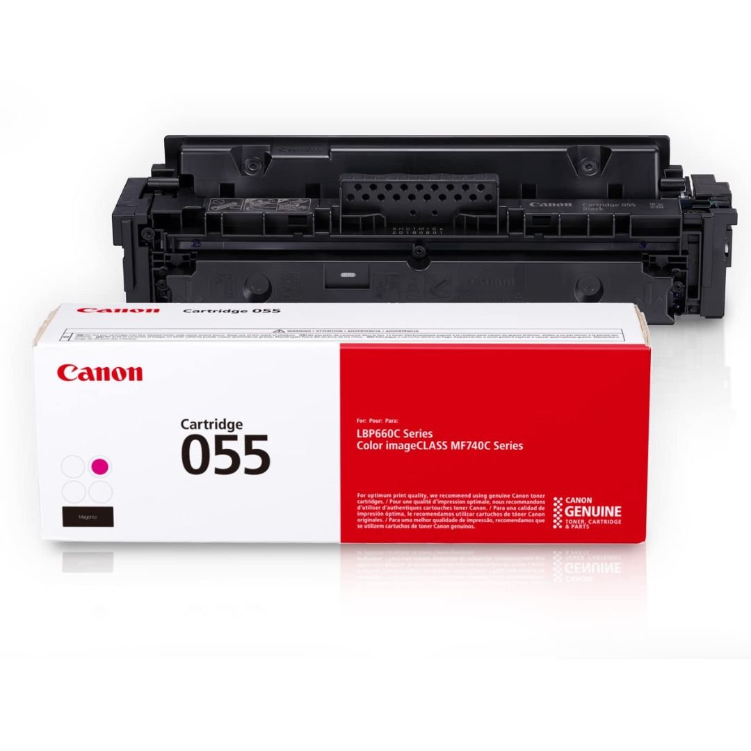 Toner Canon 055 Magenta | Para ImageClass MF743Cdw / MF741Cdw / MF745Cdw / MF746Cdw / LBP664Cdw - Panamá