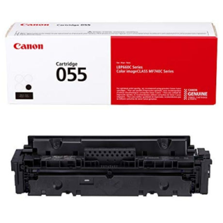 Toner Canon 055 Negro | 3016C001AA | Para ImageClass MF743Cdw / MF741Cdw / MF745Cdw / MF746Cdw / LBP664Cdw - Panamá
