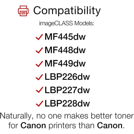 Toner Canon 057H | 057 H Negro | Para ImageCLASS MF445dw / LBP226dw | 10,000 páginas - Panamá