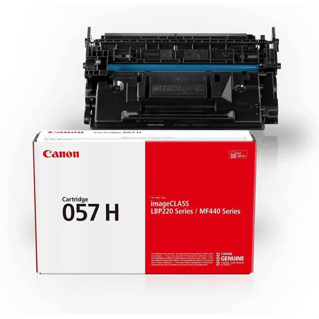 Toner Canon 057H | 057 H Negro | Para ImageCLASS MF445dw / LBP226dw | 10,000 páginas - Panamá