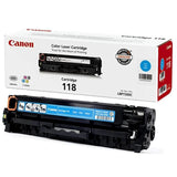 Toner Canon 118 Cyan | Para imageCLASS LBP7200cdn | LBP7660cdn | MF8350Cdn | MF8380Cdw | 2,900 páginas - Panamá