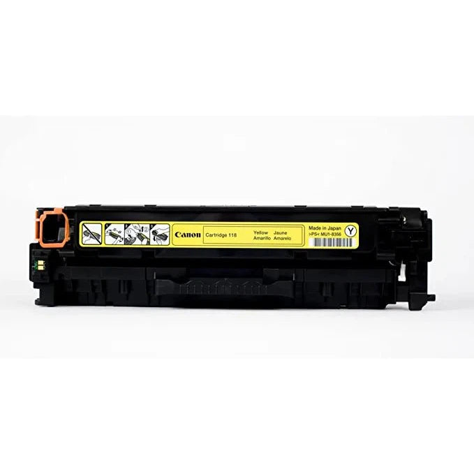 Toner Canon 118 Yellow | Para imageCLASS LBP7200cdn | LBP7660cdn | MF8350Cdn | MF8380Cdw | 2,900 páginas - Panamá