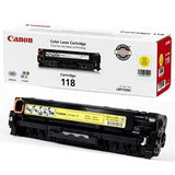 Toner Canon 118 Yellow | Para imageCLASS LBP7200cdn | LBP7660cdn | MF8350Cdn | MF8380Cdw | 2,900 páginas - Panamá