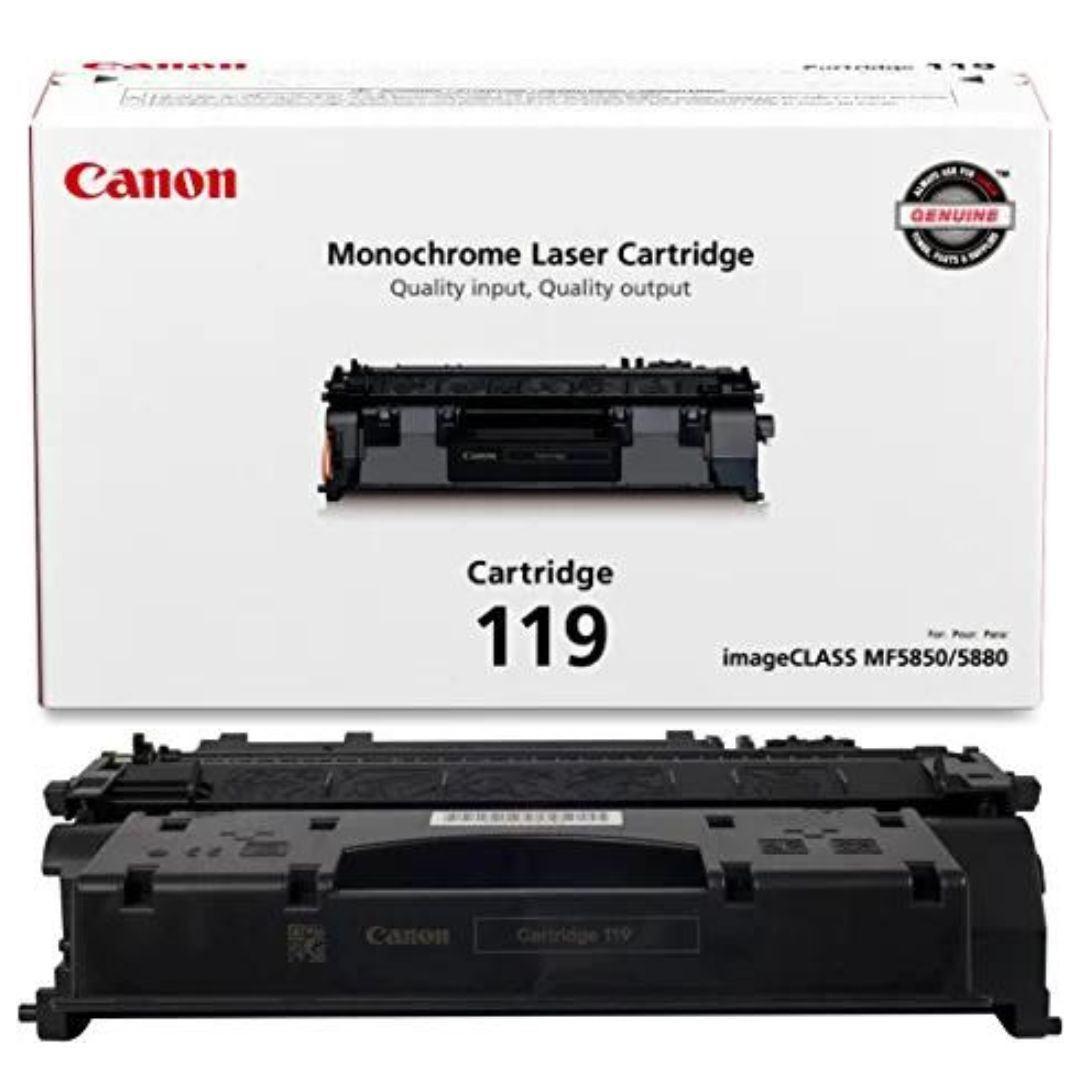Toner Canon 119 | Para i-SENSYS MF5940dn / MF5980dw / LBP-6300dn / LBP-6310dn / LBP-6650dn / LBP-6670dn | ImageCLASS MF414dw / MF5850dn / MF5880dn / MF5950dw / MF6160dw / MF6180dw / LBP-6650dn / LBP-6670dn - Panamá