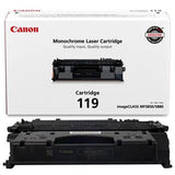 Toner Canon 119 | Para i-SENSYS MF5940dn / MF5980dw / LBP-6300dn / LBP-6310dn / LBP-6650dn / LBP-6670dn | ImageCLASS MF414dw / MF5850dn / MF5880dn / MF5950dw / MF6160dw / MF6180dw / LBP-6650dn / LBP-6670dn - Panamá