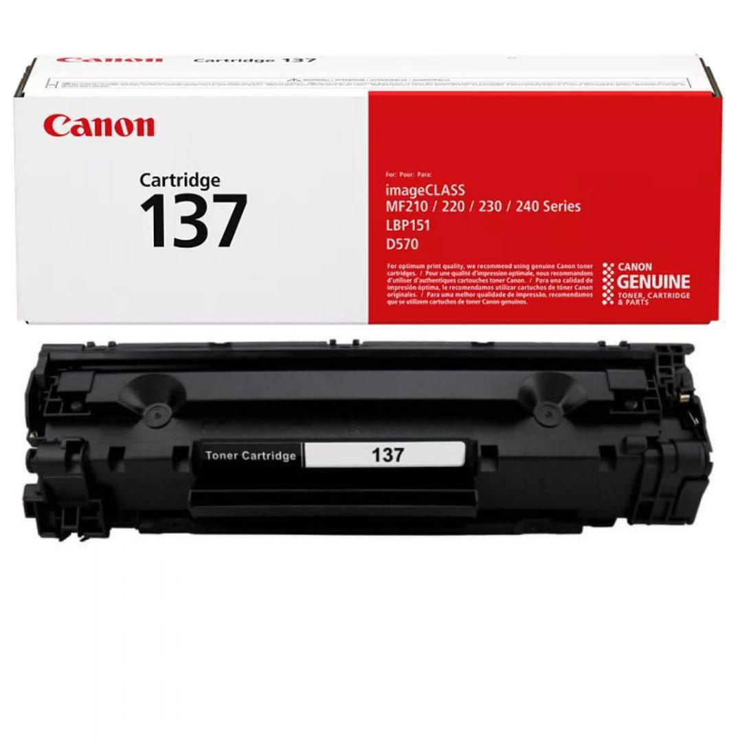 Toner Canon 137 | 9435B001AA | Para ImageCLASS MF210 / MF212w / MF216n / MF227dw / MF229dw / MF232W / MF236n / MF244dw / MF247dw / MF249dw | 2,400 páginas - Panamá