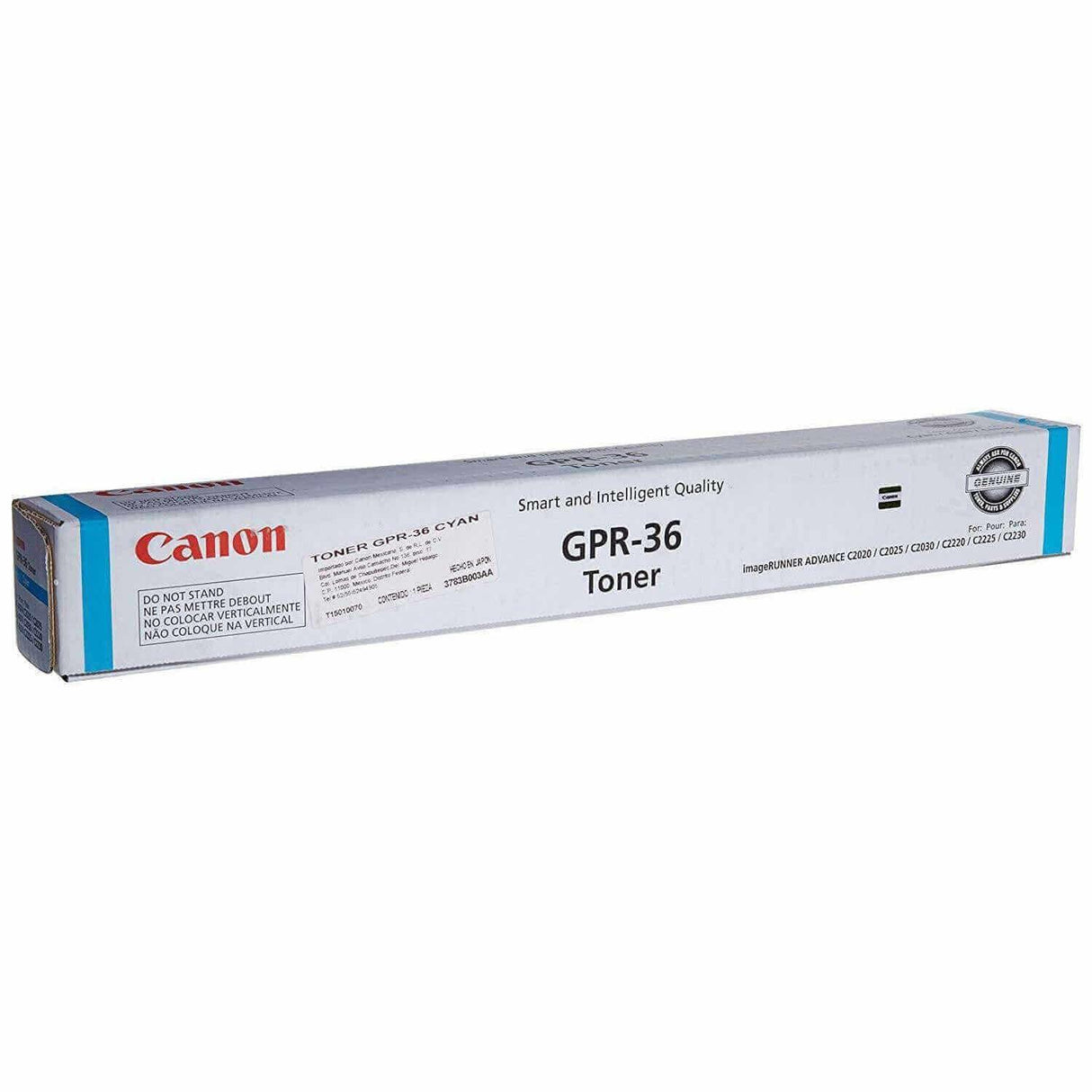 Toner Canon GPR-36 Cyan | Para ImageRUNNER C2020 / C2025 / C2030 / C2220 / C2225 / C2230 - Panamá