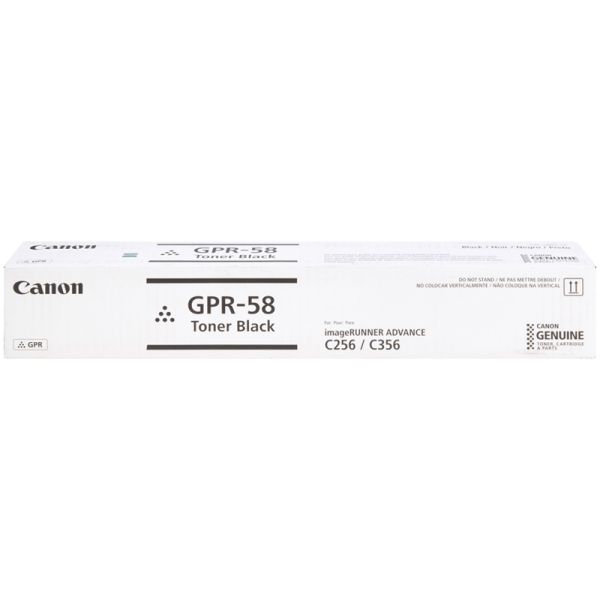 Toner Canon GPR-58 Negro | GPR58 para Canon ImageRUNNER C256 / C356 - Panamá
