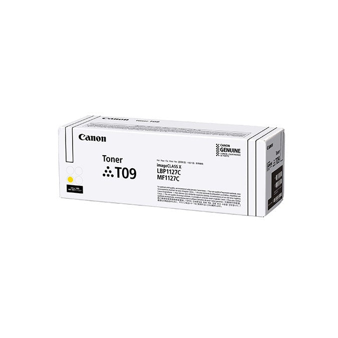 Toner Canon T09 Amarillo | Para imageCLASS X MF1127C / LBP1127C / i-SENSYS X C1127i | 5,900 páginas - Panamá