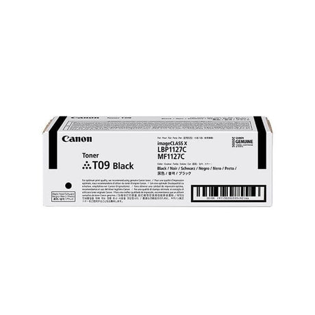 Toner Canon T09 Negro | Para imageCLASS X MF1127C / LBP1127C / i-SENSYS X C1127i | 7,600 páginas - Panamá