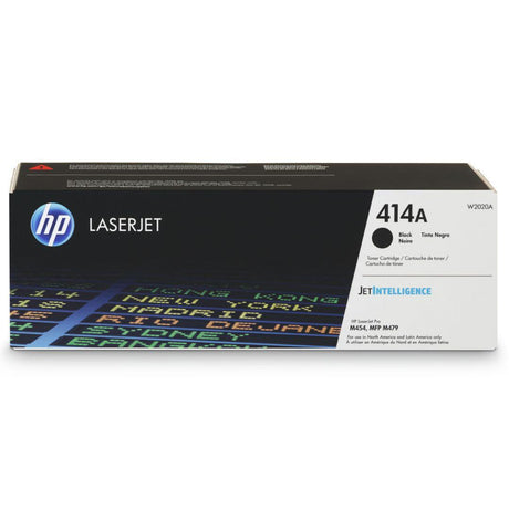 Toner HP 414A original (W2020A) Negro | Para LaserJet Pro M454 / M479 | 2,400 páginas - Panamá