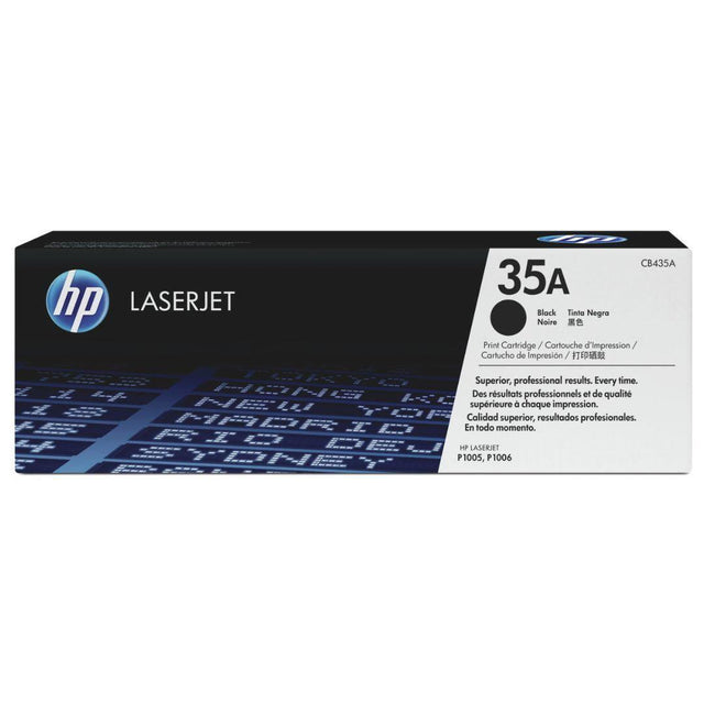Toner Hp CB435A - 35A | Para LaserJet P1005 / P1006 | 1,500 páginas - Panamá