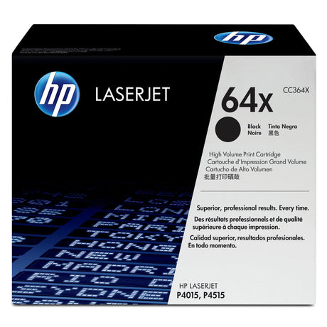 Toner Hp CC364X - 64X | Para LaserJet P4014 - P4515 - P4015 | 24,000 páginas - Panamá